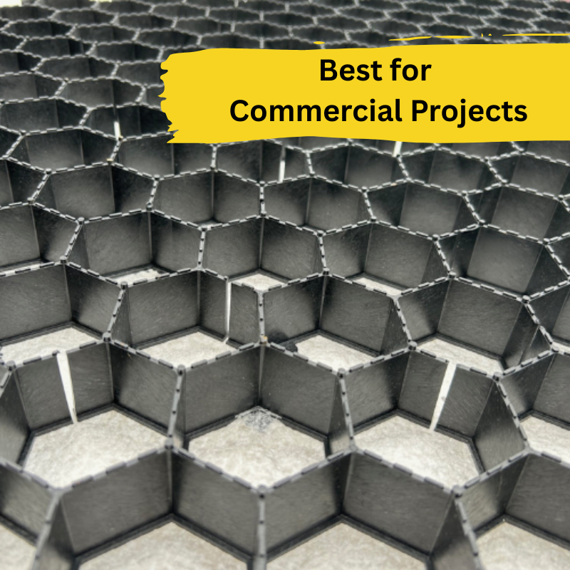 StablePave HD - gravel stabilisation grid for commercial projects